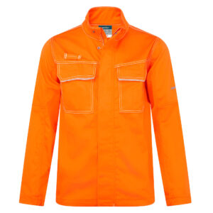 Portwest BZ739 Bizweld Work FR Jacket Orange - Coveralls & Overalls