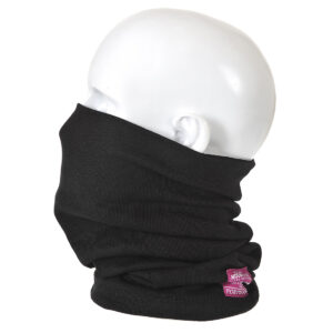 FR19 Modaflame Knit FR Neck Tube Black