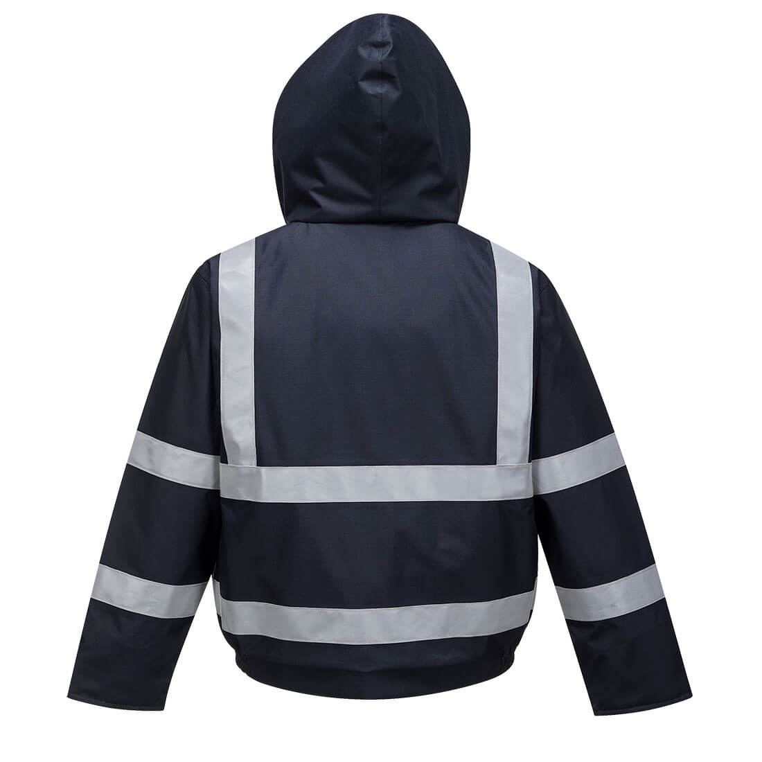 S783 Bizflame Rain FR Winter Bomber Jacket Navy - Image 2