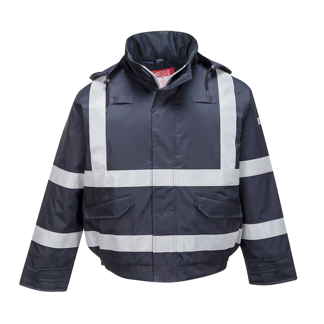 S783 Bizflame Rain FR Winter Bomber Jacket Navy