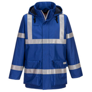 S785 Bizflame Rain FR Winter Jacket Royal Blue